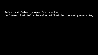 컴퓨터 reboot and select proper boot device 오류 해결하는 방법 [upl. by Anel]