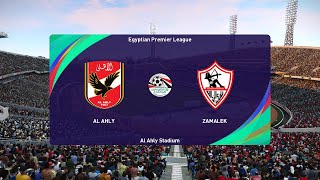 Al Ahly vs Zamalek SC 19062022 Egyptian Premier League PES 2021 [upl. by Atnwahsal]