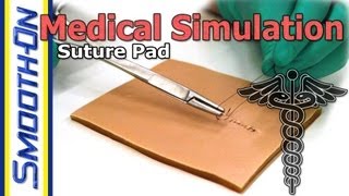 Medical Simulation Creating Your Own Silicone Suture Training Pad [upl. by Lindi927]