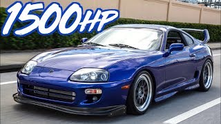 1500HP Supra Gettin Rowdy  2JZ Eargasm [upl. by Kaye590]