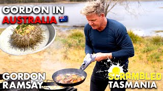 Gordon Ramsay Makes Sea Urchin Scrambled Eggs in Australia  Scrambled [upl. by Eissolf58]