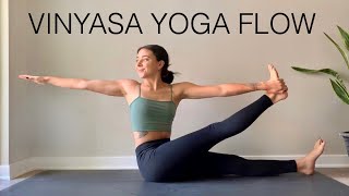 30 Minute Vinyasa Yoga Flow  Full Body Practice [upl. by Othelia]