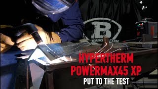 Hypertherm Powermax45 XP Review amp Demo [upl. by Amund]