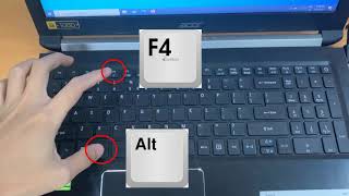 How to restart Acer laptop using keyboard [upl. by Cirek]