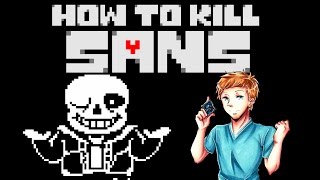 How to Kill Sans  Undertale  Genocide Guide [upl. by Bartle788]