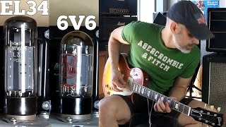 6V6 Vs EL34  Power Tube Comparison [upl. by Noned428]