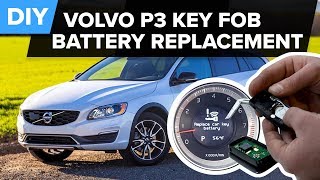 How To Replace The Battery In A Volvo Key Fob P3 amp SPA Platform [upl. by Hauger]