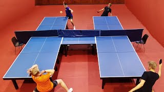 The Funniest Ping Pong Match in HISTORY [upl. by Ailemrac]