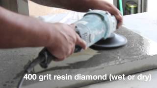 Smartkrete Concrete Polish Demonstration [upl. by Ardeid151]