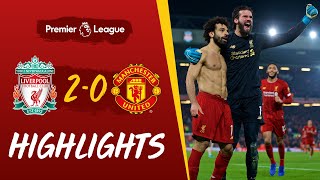 Liverpool 20 Man Utd  Van Dijk and Salah win it at Anfield  Highlights [upl. by Varion496]