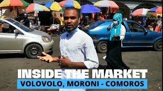 Inside Comoros biggest Market  AFRICA [upl. by Kirad]