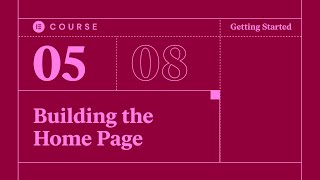 05 Building the Homepage in Elementor [upl. by Gershon]