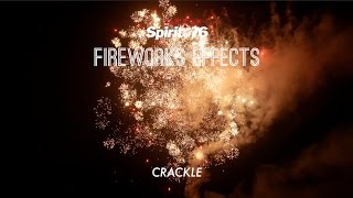 Fireworks Effects  Crackle [upl. by Jacobo]