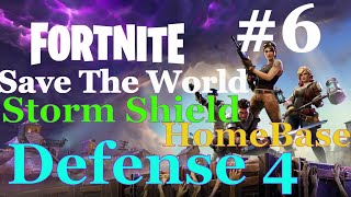 Fortnite Save the World Homebase Storm Shield Defense 4 Stonewood Mission [upl. by Keligot22]