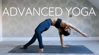 40 MINUTE ADVANCED YOGA FLOW  Creative amp Challenging Vinyasa [upl. by Kermy39]