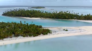 Flats fly fishing for Bonefish in Aitutaki [upl. by Yessac272]