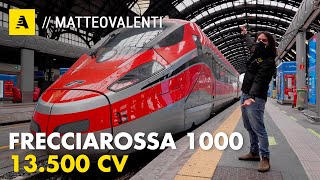 I segreti del FRECCIAROSSA 1000  Come si guida un TRENO ad ALTA VELOCITÀ da 35 mln € [upl. by Aoniak]