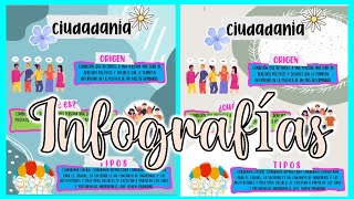 ✨Cómo hacer Infografía en Word🦉💻 [upl. by Jilleen976]