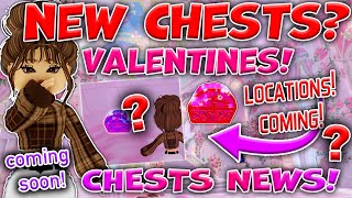 NEW VALENTINES CHESTS Royale High Locations for Chests COMING SOON 2024 Update  Predictions RH [upl. by Bollay]