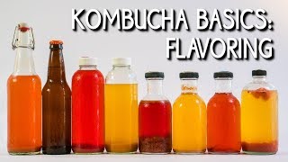 Kombucha Basics Flavoring [upl. by Yarod912]