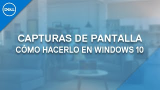 Cómo hacer capturas de pantalla en Windows 10  Capturar pantalla en Windows [upl. by Engamrahc]