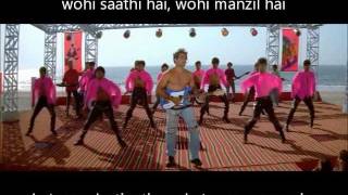 O O Jaane Jaana HD with lyrics and English translation [upl. by Riay]