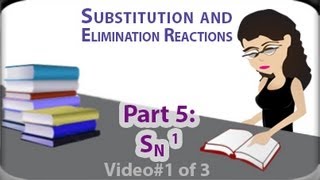 SN1 Reaction Rate and Mechanism  Unimolecular Nucleophilic Substitution Part 1 [upl. by Sadoc]