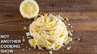 PASTA AL LIMONE pasta with lemon and butter [upl. by Sayles]