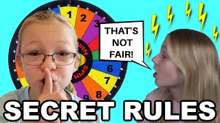 Francesca Reacts To Leahs Secret Rules in Mystery Wheel Challenge [upl. by Ytok]