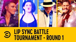 Tom Holland VS John Krasinski VS Michelle Keegan VS Joey Essex  Lip Sync Battle Tournament [upl. by Uis562]