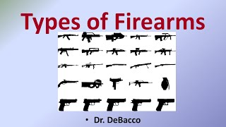 Types of Firearms [upl. by Anitroc268]