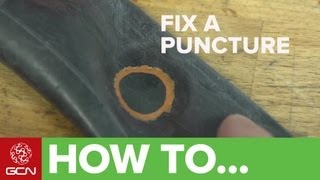 How To Fix A Bike Puncture  Repairing An Inner Tube [upl. by Touber]