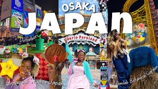 A month in JAPAN Osaka Vlog  Universal Studios Japan HelloKitty Puroland Hospital Dotonbori [upl. by Donaugh]