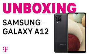 Samsung Galaxy A12 Unboxing  TMobile [upl. by Quar]