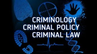 Branches of criminal science  criminal policy  Criminology amp Penology  Law Lecture [upl. by Ecienahs]