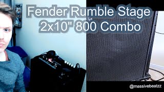 Fender Rumble Stage 800 Combo  Play Through [upl. by Nawor]