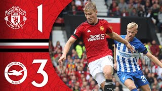 Manchester United 13 Brighton  Match Recap [upl. by Savior]