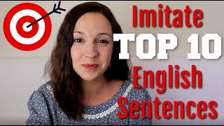 How to Pronounce TOP 10 English Sentences [upl. by Bouchier]