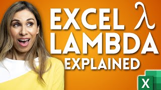 Excel LAMBDA  HOW amp WHEN you Should use it [upl. by Brightman]