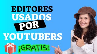 Los Mejores EDITORES de VIDEO para pc sin marca de agua gratis del 2022 [upl. by Eduj]