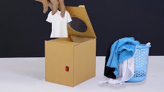 How to Make a Mini Washing Machine at Home [upl. by Crandall297]