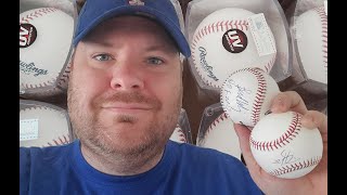 Getting My Balls Signed  How To Obtain Autographed Baseballs Through The Mail  A Tutorial [upl. by Yrrol]