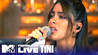 TINI Performs “Un Beso en Madrid”  MTVFreshOut [upl. by Barn]