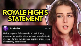 Royale Highs statement um [upl. by Ahsenit583]