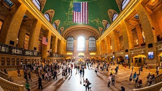 Walking Tour of Grand Central Terminal — New York City 【4K】🇺🇸 [upl. by Htrag]