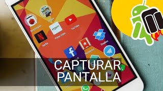 La forma más simple de hacer capturas de pantalla en Android [upl. by Eydie]