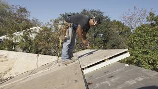 Rooftop Insulation with Hunter Panels [upl. by Yulma]