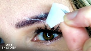 How To Use Temporary Eyebrow Tattoos [upl. by Vina]