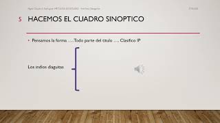 EXPLICACIÓN Cuadro Sinóptico CON EJEMPLO [upl. by Erasmo957]