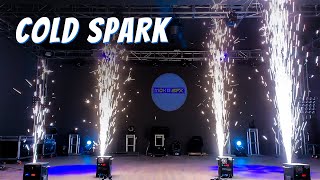 How To Use Cold Spark Machine  Indoor Sparklers Tips [upl. by Larisa]